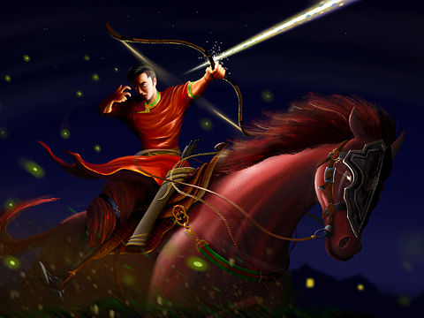 乌兰布统游骑兵