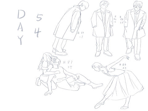 #速写60天挑战赛# Day 54 @速写班长