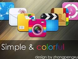 simple&colorful (改背景)