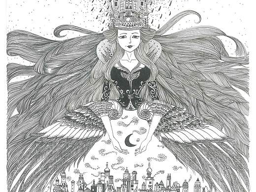 黑白插图练习（个人主页-ZNTIwODMyNTI=） - 创作习作 - 站酷设计师狐易仔仔原创素材 - 站酷ZCOOL