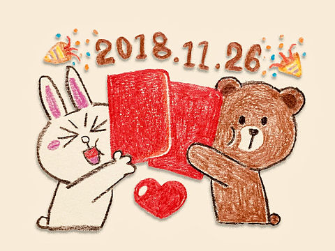 ❤️手绘蜡笔贺图❤️