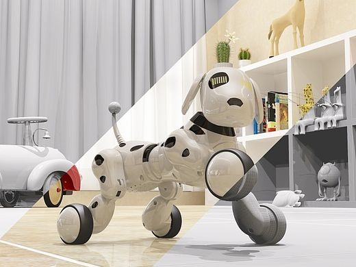 天铭 智能玩具机器狗包装