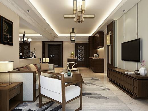 东易格调—两房变一房