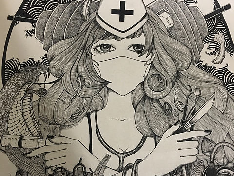 闲来无事翻了一下自己以前画的…