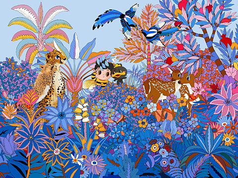 周黑鸭“谢谢礼”礼盒插画（个人主页-ZMzQ5NTE1Njg=） - 商业插画 - 站酷设计师judechan原创素材 - 站酷ZCOOL