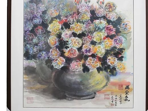 石泷原创艺术《满室生机》（个人主页-ZMTQzMzUxMjg=） - 绘画 - 站酷设计师石瀧兿術原创素材 - 站酷ZCOOL