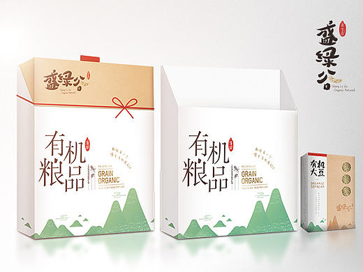 农业产品VI系列-盛绿谷