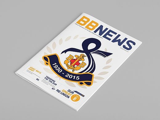 The Boys' Brigade Singapore Newsletter design