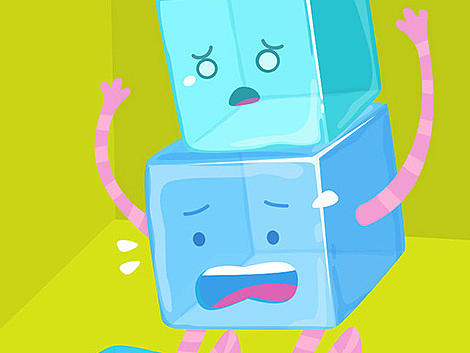 冰块兄弟(儿童插画角色设定)