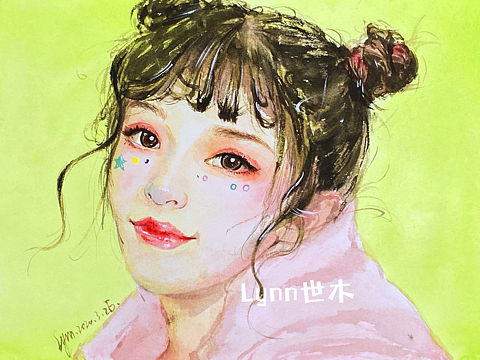 嬰兒肥的美少女（個(gè)人主頁(yè)-ZNDM4OTM4NzI=） - 繪畫 - 站酷設(shè)計(jì)師Lynn世木原創(chuàng)素材 - 站酷ZCOOL