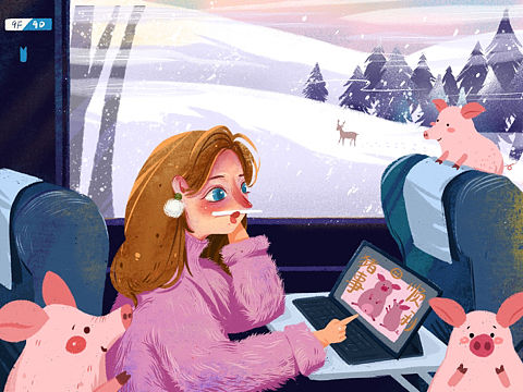 在高铁7.8个小时可以做什么,可以画一张图