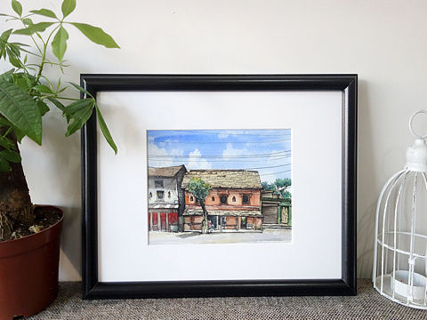 作品整理-到世界各地去写生（个人主页-ZMTc4NDIwNTI=） - 绘画 - 站酷设计师一窝时光王飘飘原创素材 - 站酷ZCOOL