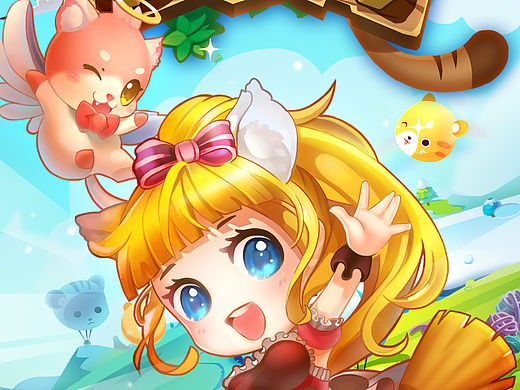 《猫咪传奇》手游项目美术个人原创作品