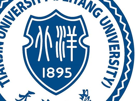 天津大学标准校徽矢量素材