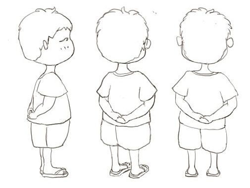 角色设计之小河（个人主页-ZNTk0MzIwMA==） - 其他动漫 - 站酷设计师月亮zzz原创素材 - 站酷ZCOOL