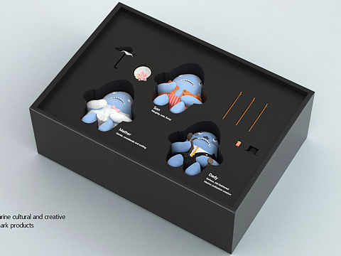 鲨鱼ip文创产品