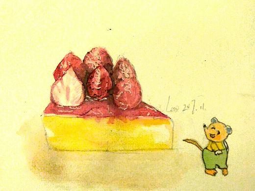 甜点（个人主页-ZMjQ4NTcwNDA=） - 创作习作 - 站酷设计师luo水彩原创素材 - 站酷ZCOOL