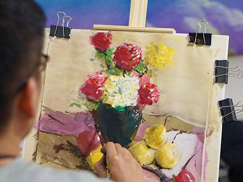 八年之后我又拾起画笔