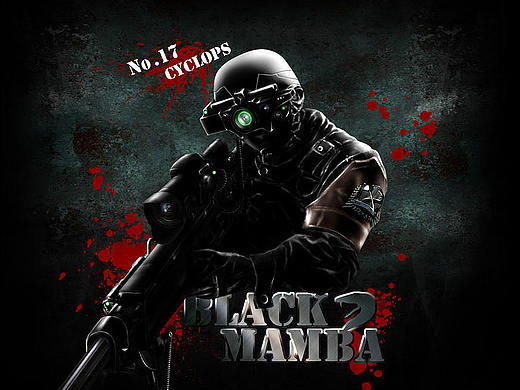 科幻类GUI-代号：黑曼巴