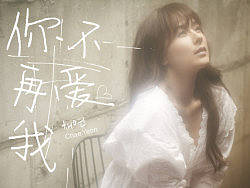 蔡妍单曲《你不再爱我》封面设计（个人主页-ZMjM2MzQyOA==） - 字体/字形 - 站酷设计师Fish鱼原创素材 - 站酷ZCOOL