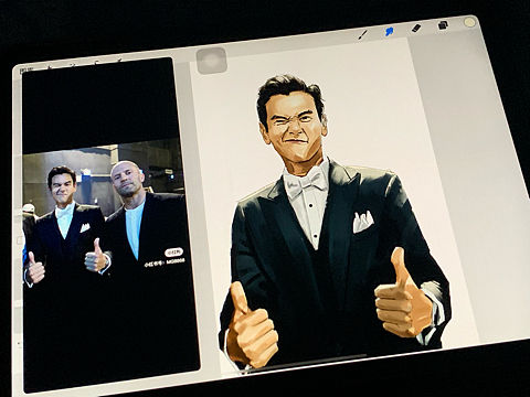 【人物插画】彭于晏（个人主页-ZMzgwMDQ5OTI=） - 创作习作 - 站酷设计师孙哲的原创素材 - 站酷ZCOOL