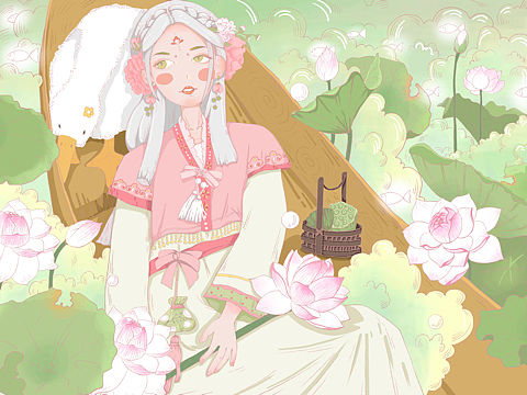 暗香浮动（个人主页-ZNTQ1NzY0MTI=） - 创作习作 - 站酷设计师霉子糖原创素材 - 站酷ZCOOL