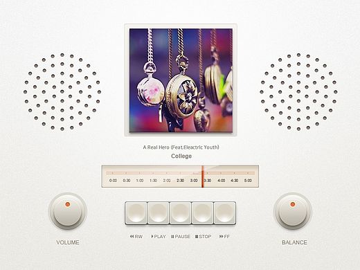 音乐控件-练习（个人主页-ZMTM2NDg2NjQ=） - APP界面 - 站酷设计师海上来的设计师原创素材 - 站酷ZCOOL
