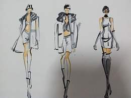 服裝設(shè)計手稿