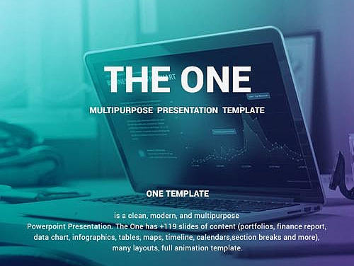 119页公司团队介绍商务通用PPT模板