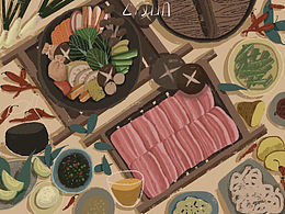 美食画