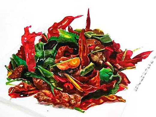 手繪菜譜（個人主頁-ZMjE0ODU0NzI=） - 商業(yè)插畫 - 站酷設(shè)計(jì)師不愛地鐵_lihui原創(chuàng)素材 - 站酷ZCOOL