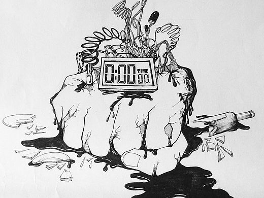 黑白插画系列 习作整理