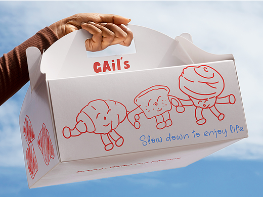 Gail's Bakery 烘焙品牌VI形象设计