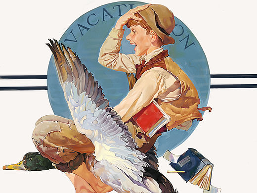 洛克威尔作品临摹