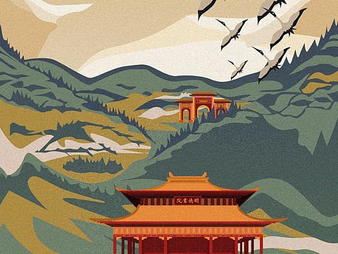 中国风插画
