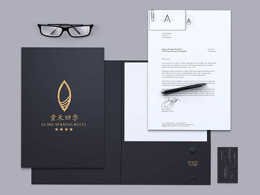 贵和四季LOGO设计