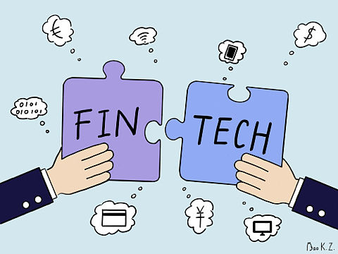 新聞配圖：金融科技（個(gè)人主頁-ZNDA1NjExMjg=） - 短篇/格漫 - 站酷設(shè)計(jì)師熊巴克Bearbucks原創(chuàng)素材 - 站酷ZCOOL