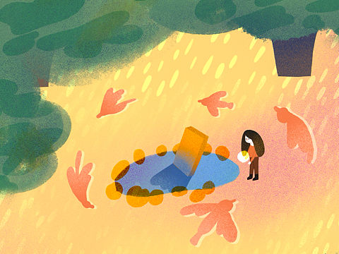 回忆（个人主页-ZNDgyNjUzOTI=） - 儿童插画 - 站酷设计师巫塔WUTA原创素材 - 站酷ZCOOL