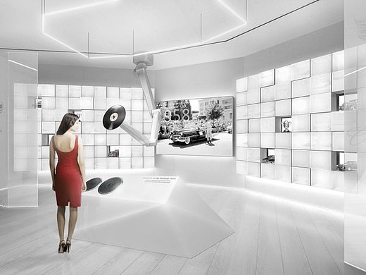 空间与多媒体_凯迪拉克上海体验中心Cadillac Brand Expereince Center
