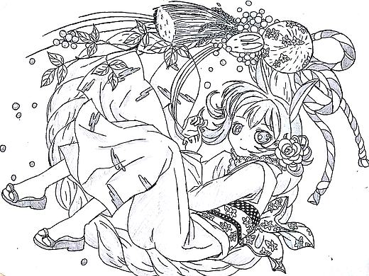 手绘临摹练习20180808