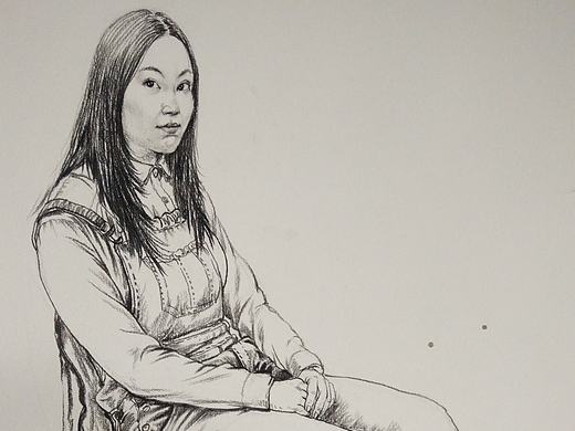 考前人物速写