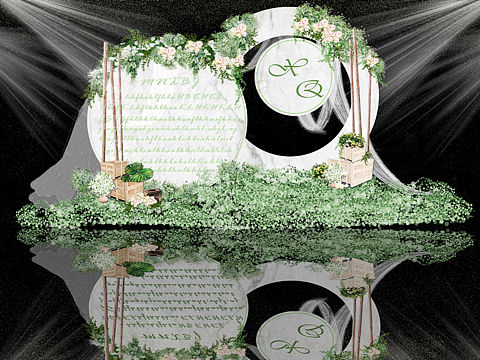 婚礼设计效果图