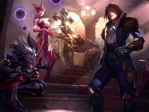 英雄联盟皇家扑克临摹（个人主页-ZMTI1MDgxNjQ=） - 游戏原画 - 站酷设计师Cassiel_蘑菇原创素材 - 站酷ZCOOL