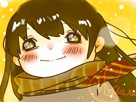 《馒头日记》改篇/小男生变可爱女生_临摹（手绘Q版漫画_by swan）