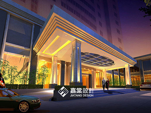 信阳潢川大酒店装修设计方案&郑州星级酒店设计师&郑州嘉棠设计工作室