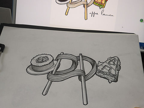 拉面🍜logo商标