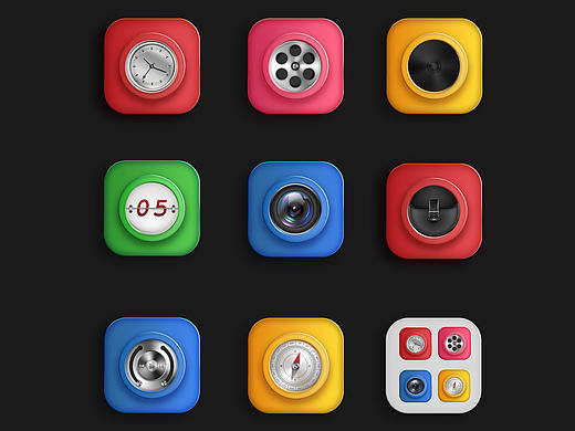 Hyper realistic Icon（个人主页-ZMTk3MTI0NjQ=） - Logo - 站酷设计师Mannxi原创素材 - 站酷ZCOOL