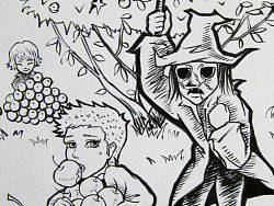 邪恶力量&nbsp;卡片画