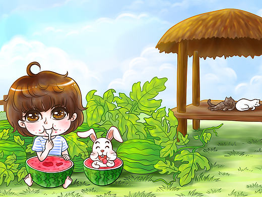 西瓜仲夏物语