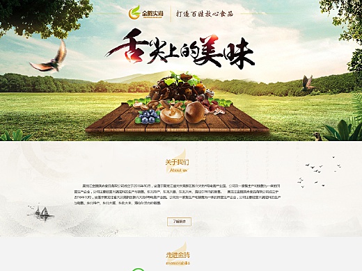 公司项目_东北特产网站